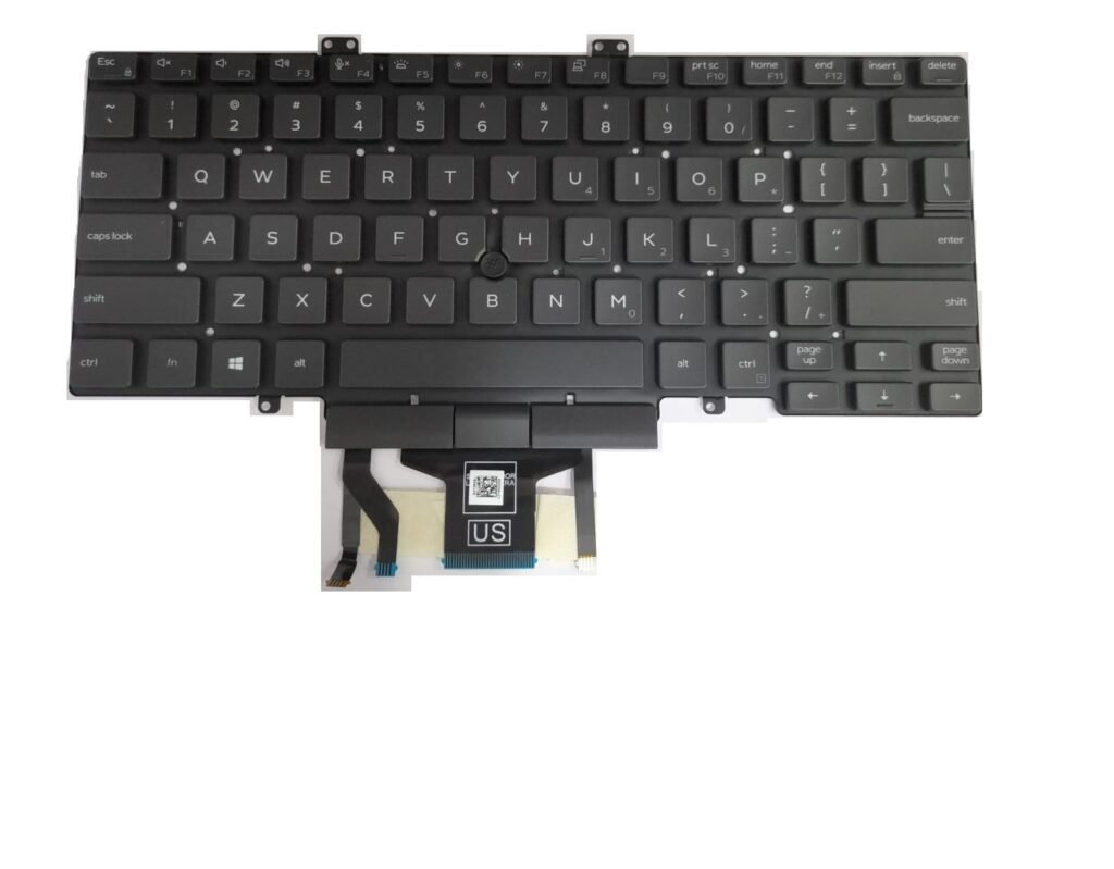 LAPTOP KEYBOARD FOR Dell Latitude 5400 BLACK WITH BACKLIT & WITH MOUSE
